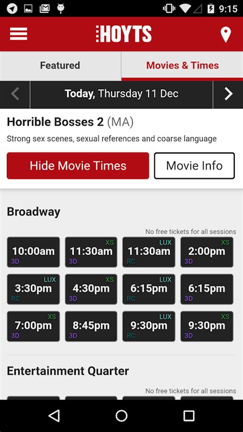 ‎Hoyts Cinemas on the App Store.